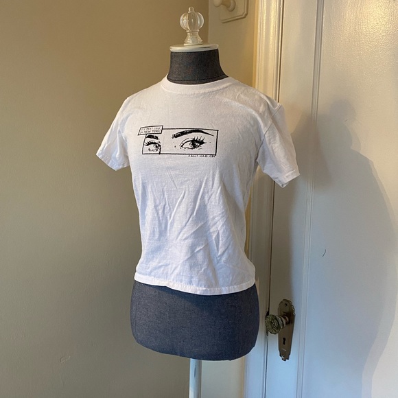 J.GALT Women’s White T-Shirt One Size NWOT - Picture 2 of 9